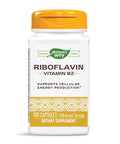 Nature's Way Vitamin B2, 100 mg per serving, 100 Capsules