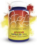 Nootropics Depot Apigenin Capsules | 50mg | 180 Count | >98% Apigenin | Supports Healthy Levels