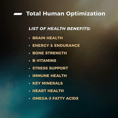 Onnit Total Human Day and Night Vitamin Packs for Men and Women 7-Day Supply Capsule- Adult Multivitamin
