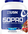 USN Supplements IsoPro 100% Whey Protein Isolate Powder - Keto Friendly, Sugar Free and Low Calorie, WheyTella, 4 Pound (Pack of 1)