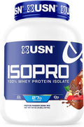 USN Supplements IsoPro 100% Whey Protein Isolate Powder - Keto Friendly, Sugar Free and Low Calorie, WheyTella, 4 Pound (Pack of 1)