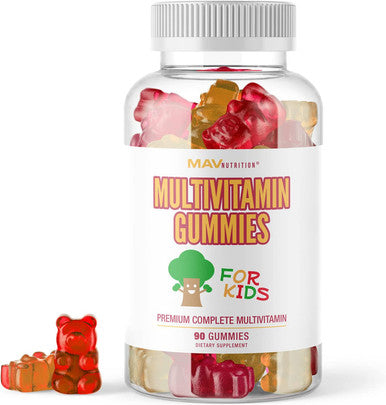Multivitamins For Kids Gummies All Essential Vitamins With Vitamin D And Zinc Gluten Free Nongmo Natural Flavoring 90 Count