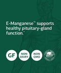 Standard Process E-Manganese - Pituitary Supplements - Pituitary Gland Supplements With Calcium Lactate, Ascorbic Acid, Calcium