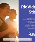 4Life Transfer Factor RioVida Stix Tri-Factor Formula - Support Healthy Immune System with Elderberry Blueberry Pomegranate and Acai - Antioxidant Support - 15 Powder Packs