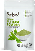 Sunfood Superfoods Organic Matcha Powder Culinary Grade