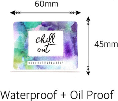 Oil Culture Labels, Starter Kit, 9 Label LADY Themed Set with Bonus Blend Tracker, Dilution Guide and Recipes, 1 Count