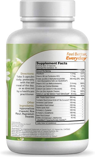 LiverShield 90 caps by Advanced Nutrition by Zahler