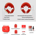Neck Massager For Pain Relief Deep Tissue, Essential Oil Shiatsu Vibrating Neck Massager With Heat Cordless Neck Pain Relief Massage Gifts For Boyfriend, Dad, Relaxation Gifts For Women Men