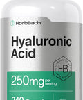 Hyaluronic Acid Capsules | 250 mg | 240 Count | Non-GMO and Gluten Free Supplement | by Horbaach