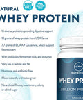 MRM Nutrition Whey Protein | Chocolate Flavored |18g Protein | with 2 Billion probiotics + Digestive enzymes + BCAAs | High Absorption + Digestion | Hormone + antibiotic | 17 Servings