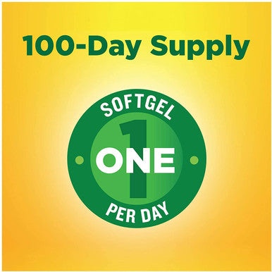 Nature Made Vitamin D3 1000 Iu Supplement Liquid Softgels 100 Count (Pack Of 2)