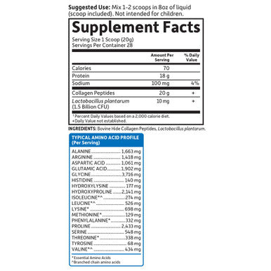 Garden of Life Grass Fed Collagen Peptides Powder Unflavored Collagen Powder For Women Men Hair Skin Nails Joints Hydrolyzed Collagen Protein Supplements Post Workout Paleo & Keto 28 Servings
