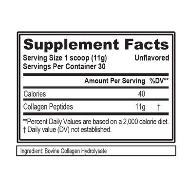 Evlution Nutrition Collagen Peptides Powder, Premium Hydrolyzed Collagen to Support Healthy Skin, Hair, Bones, Joints, Nails & More (30 Servings V2)