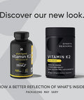 Vitamin K2 as MK7 with Organic Coconut Oil Vitamin K Supplement Made with MenaQ7 from Fermented Chickpea NonGMO Verified Vegan 60 VeggieSoftgels