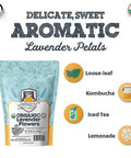 Fermentaholics Usda Organic Loose Leaf Lavender Petals Tea - Perfect For Kombucha Brewing