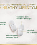 Calcium 1200 Mg With Vitamin D3, Calcium Supplement Vitamins, Supports Bone Strength, Teeth & Immune System, Calcium Supplements For Women & Men, Nature'S Absorbable Calcium Carbonate - 240 Tablets