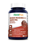 NusaPure Reishi Mushroom Extract 3600 mg Equivalent 200 Veggie Caps (Vegan, Non-GMO & Gluten-Free)
