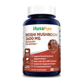 NusaPure Reishi Mushroom Extract 3600 mg Equivalent 200 Veggie Caps (Vegan, Non-GMO & Gluten-Free)