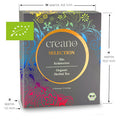 Creano Organic Herbal Tea Sampler Set - Tea Box - 27 Organic Tea Bags in 9 Different Varieties 54 g