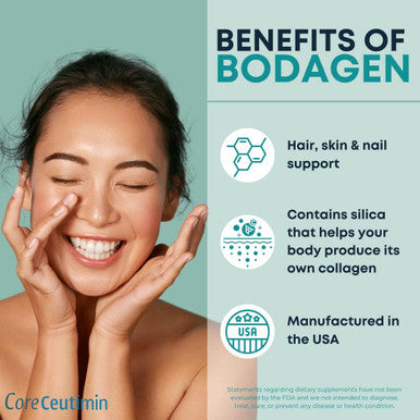 Collagen Building Silica + Collagen Peptides Type 1 & 3 For Men And Women. Promotes Skin Hair Nail Bone & Joint Health With Biotin, Zinc, & Vitamin A, C, D, & E ÃƒÂ¢Ã¢â€šÂ¬Ã¢â‚¬Å“ 0 Cal, Non Gmo, Unflavored (10.8Oz)