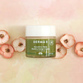 DERMA E Sensitive Skin Moisturizing Cream Gentle, Unscented Daily Face Moisturizer Soothing Facial Cream with Pycnogenol and Vitamins A, C and E - Reduces Redness and Irritation, 2 oz