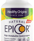 Healthy Origins EpiCor 500 mg (Immune Support, Non-GMO, Gluten Free), 60 Veggie Capsules