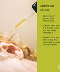 Banyan Botanicals Ear Oil Organic Herbal Drops With Ashwagandha, Bilva & Garlic Soothing And Comforting For The Ears 1 Oz Non Gmo Sustainably Sourced No Sting
