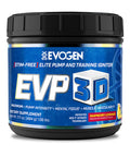 Evogen EVP 3D | Xtreme Stimulant Pre-Workout Pump Ignitor, Arginine Nitrate, Citrulline, Beta-Alanine, Lions Mane | Raspberry Lemonade