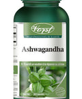 Ashwagandha 1000mg Per Serving (500mg Per Capsule) 60 Capsules Anti Stress Adrenal Fatigue Lack of Energy Difficulty Root Powder Extract Withanolides 1.5% Supplement Non-GMO
