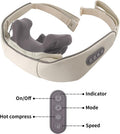 Cotsoco Neck Massager For Pain Relief Deep Tissue,6D Deep Kneading Massagers With 6 Massage Nodes,Rechargeable Neck Massager With Heat,Shiatsu Shoulder Massager,Like Human Hand,For Women