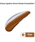 Anti-Aging Foundation by Almay, Smart Shade Face Makeup with Hyaluronic Acid, Niacinamide, Vitamin C & E, Hypoallergenic-Fragrance Free, 800 Deep, 1 Fl Oz (Pack of 1)