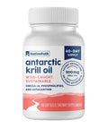 NativePath Antarctic Krill Oil - Wild-Caught Omega 3 Krill Oil 500mg Softgels with EPA DHA and Astaxanthin - Supplement for Joint Heart Brain and Immunity - 60 ct - No Fishy Aftertaste