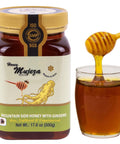 Mujezat Al-Shifa 100% Raw & Pure New Zealand Manuka Honey - MGO 800+ | 20+ Active | Premium Grade UMF Certified Honey 17.6oz / 500g
