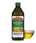 Pompeian Smooth Extra Virgin Olive Oil, Contains Polyphenols, First Cold Pressed, 101 Fl Oz