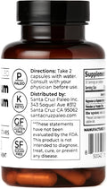Santa Cruz Paleo Magnesium + Potassium Caps Supplement For Men And Women Paleo Keto Sugar and Gluten Magnesium Glycinate 166Mg And Potassium Citrate 38Mg Per Serving American Made 60 Caps
