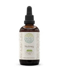 Nutmeg B120 Alcohol-Free Herbal Extract Tincture, Nutmeg (Myristica Fragrans) Dried Nut (4 Fl Oz)