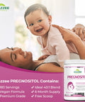 Zazzee Pregnositol Powder, 183 Servings, 6 Month Supply, Premium Myo-Inositol And D-Chiro-Inositol Fertility Blend, Ideal
