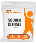 BulkSupplements Citrate Powder - Powder for Cooking - Food Thickener - Citrate for Cooking (1 Kilogram - 2.2 lbs)