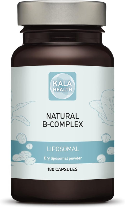 Natural Liposomal B Complex Capsules with All 6 Important B Vitamins (60)