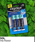 Chapstick Moisturizer 2-In-1 Lipcare Spf 15 Cool Mint 3-Pack ÃƒÂ¢Ã¢â€šÂ¬Ã¢â‚¬Å“ÃƒÂ¢Ã¢â€šÂ¬Ã‚Â¯Sunscreen Lip Balm With Aloe Vera And Vitamin E 0.15 Ea