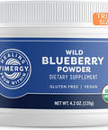 Vimergy Usda Organic Wild Blueberry Supplement Powder Travel Size - 30 Servings Natural Wild Blueberries - Fruit Powder For Smoothies Juices Fruit Bowls Non-Gmo Gluten-Free Vegan Paleo (120G)