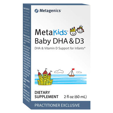 Metagenics MetaKids Baby DHA & D3 DHA & Vitamin D Support for Infants | 60 Servings