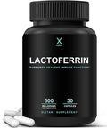 Humanx Lactoferrin 500Mg - Powerful Serving Size (Gluten Free Non Gmo Soy Free Supplements) - A Component In Colostrum - Usa Made Supports Healthy Immunity Iron Utilization & Absorption