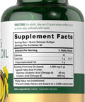 Carlyle Evening Primrose Oil Capsules 1000Mg | 80 Softgels | Non-Gmo & Gluten Free