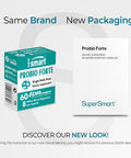 Supersmart Probio Forte 8 Billion MicroOrganisms per Capsule Probiotics for Women Men Immune System Booster with Lactobacillus Acidophilus NonGMO GlutenFree 60 DR Caps