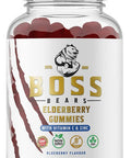 Boss Bears Elderberry Gummies with Vitamin C & Zinc