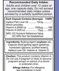 Halibut Liver Oil - 90 Capsules