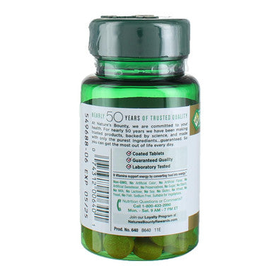 Nature's Bounty Nature'S Bounty Vitamin B-2 100 Mg 100 Tablets