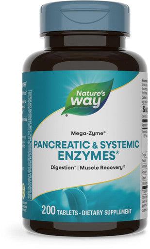 Natures Way, Megazyme, 200 Tablets
