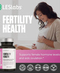 Les Labs Fertility Health Cycle Regulation Ovulation & Fertility Support Hormonal Balance Ovarian Health Myo-Inositol Vitex Chaste Tree DIM & Folate Non-GMO Supplement 60 Capsules